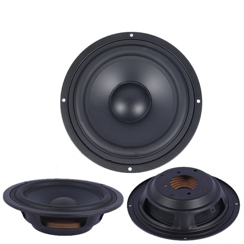 New 2 pcs 4/5/6,5 inch woofer speakers auxiliary bass horn passive cooler booster bass vibration plate vibrating speakers