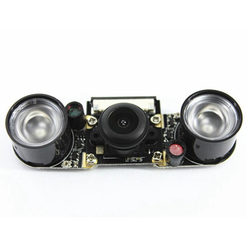 Smart Raspberry Pi Infrarot Nacht Kamera Modul 5 Mp Weitwinkel 130 Grad Fisheye Kamera Mit Infrarot Ir Sensor Led licht: Default Title
