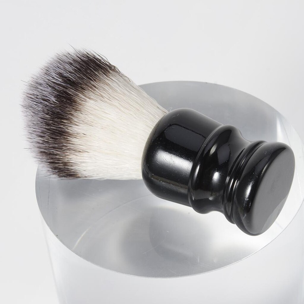 Men's Shaving Brush - Extra Dense Bristles & Polished Resin Handle - Fast Drying Pre-Shave Brush