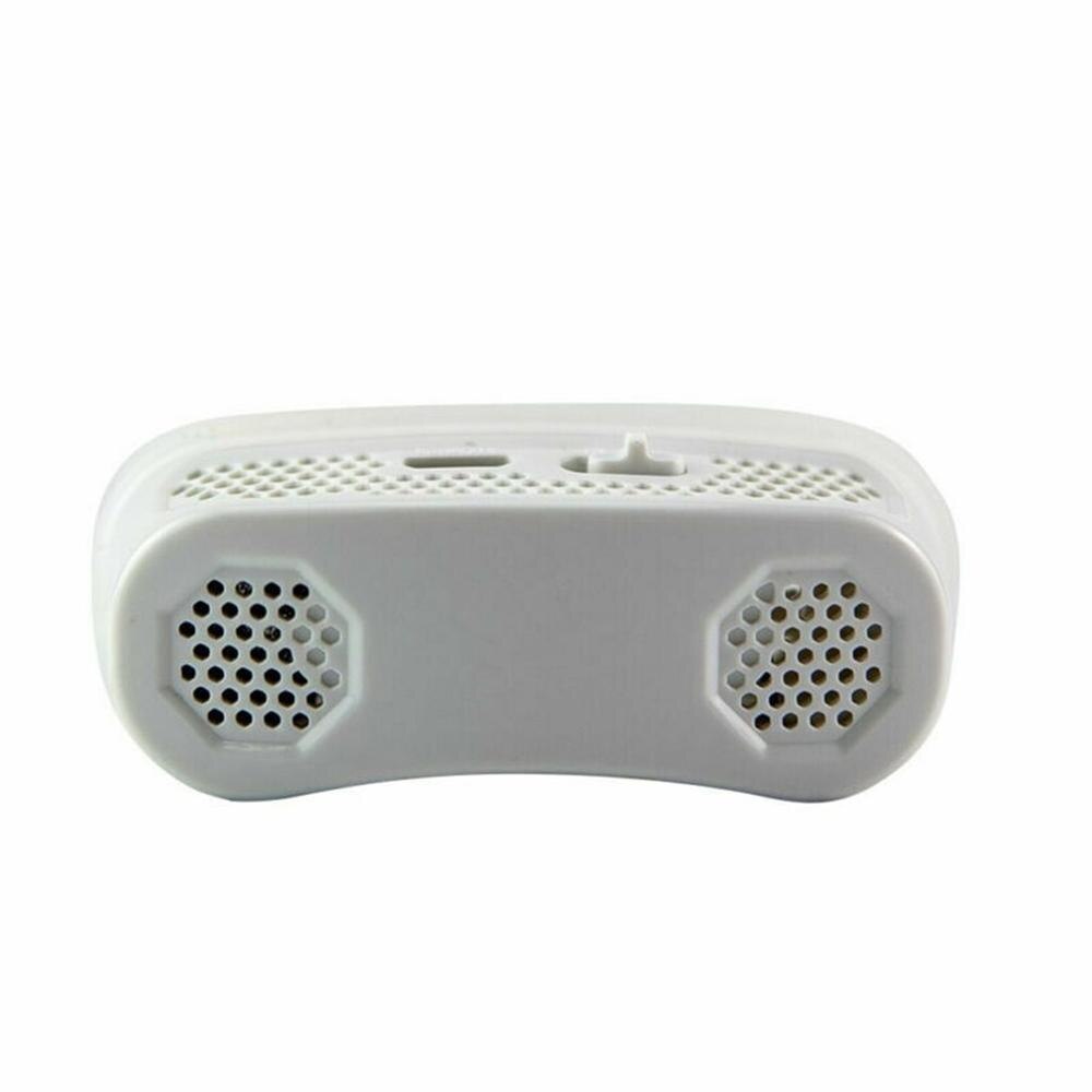 Mikro cpap anti snorken elektronisk apparat til søvnapnø stop snorken hjælpestop cn (oprindelse) ekkolod: Hvid