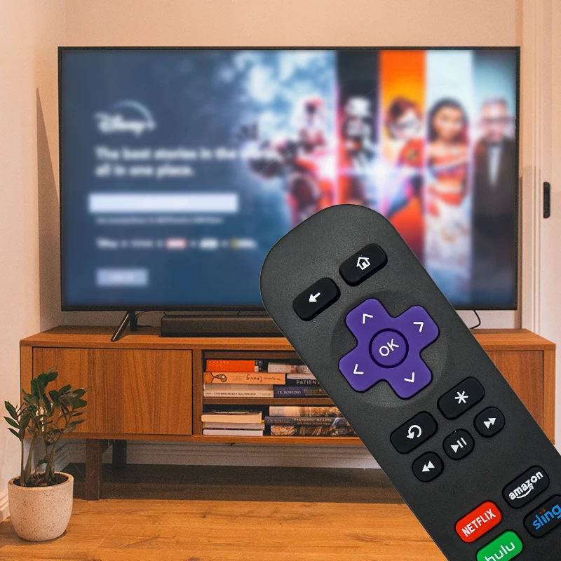 Control remoto Rc680 para Roku Express para Roku Premiere para Roku Box para Roku Play Roku 1 2 3 4 [No para cualquier palo o TV]]