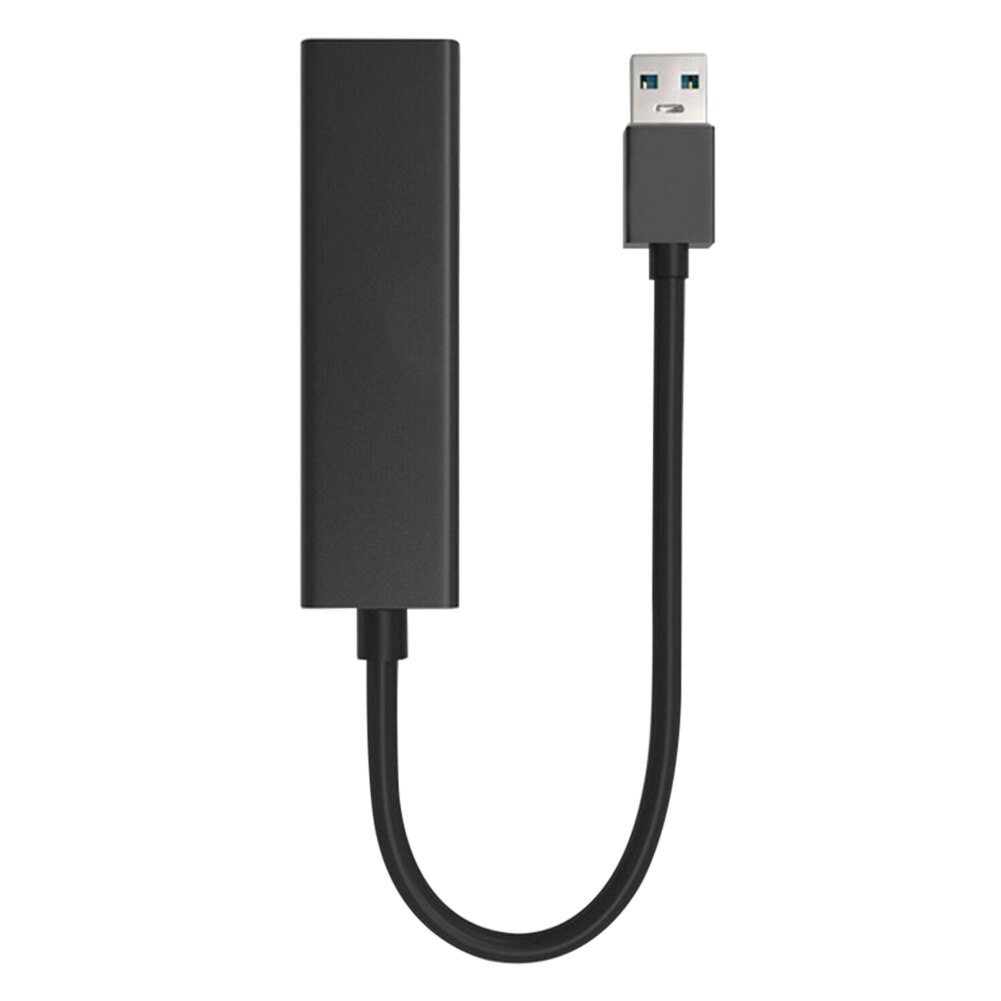 1000Mbps Stable Office Splitter Wired LAN High Speed Hub 3 Port Ethernet With RJ45 Converter Home USB Network Adapter Portable