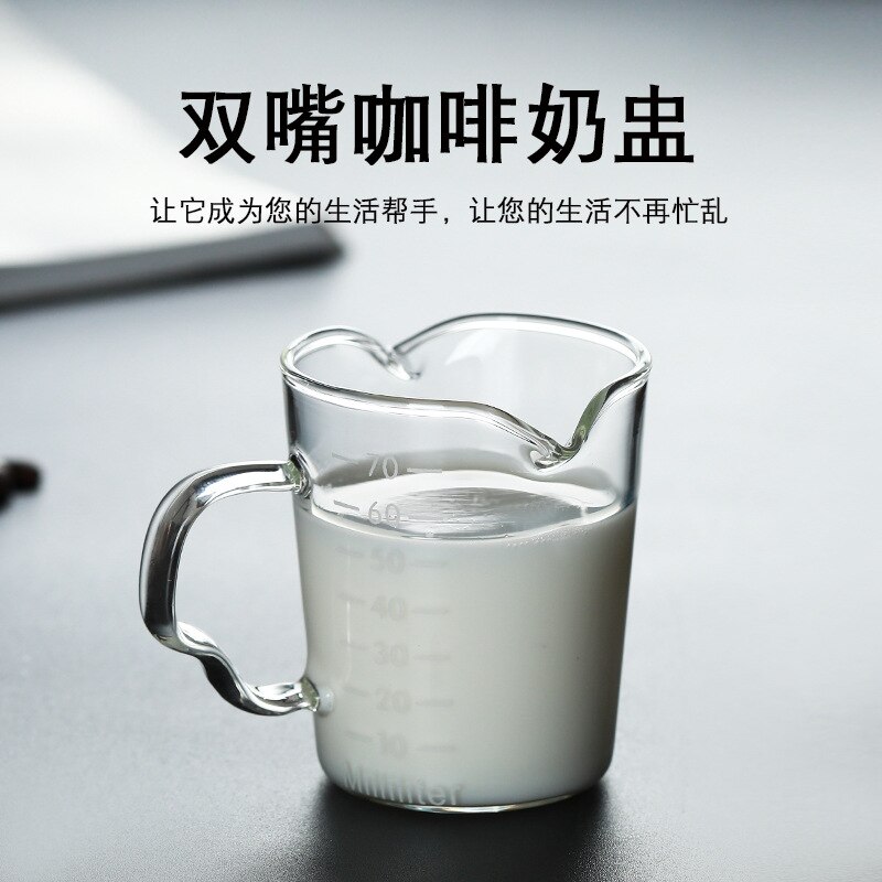 Multifunctionele keuken kook duurzame glazen maatbeker van voedingskwaliteit