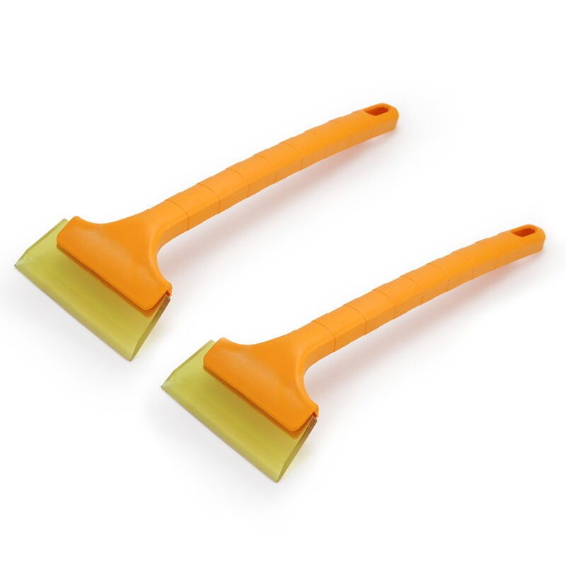 Durable snow scraper, window cleaning tools, car windshield, winter washing accessories, snow remover for Porsche car: Lavender