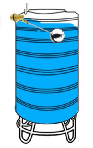 Large flow Floating ball valve water boiler Cold and Water Tank Water level regulator Stainless steel