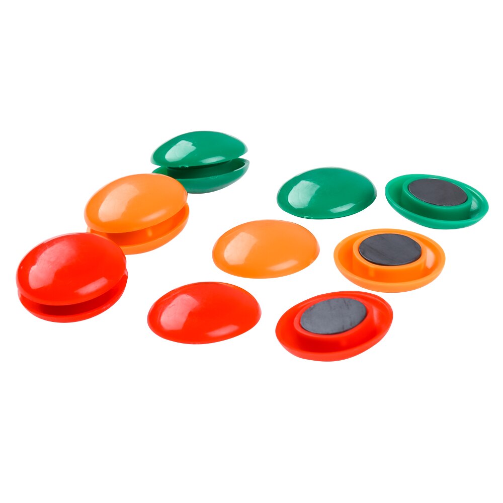 10 Stks/partij Koelkast Magneten Kleurrijke Creatieve Koelkast Kantoor Magneten Voor Whiteboards Home Decor Keuken Accessoires