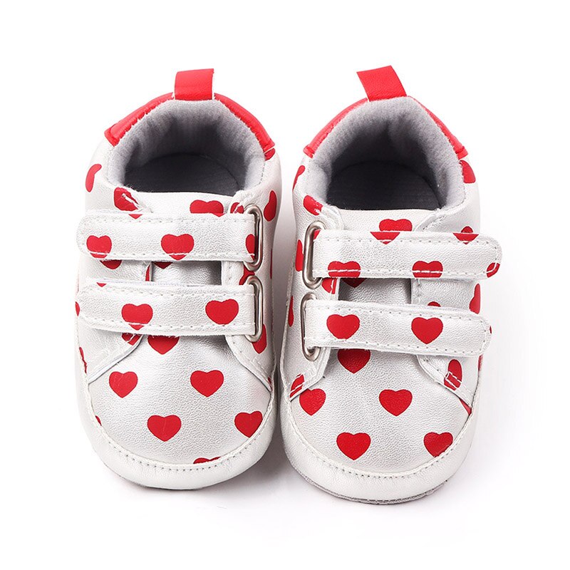 Babysko efterår / forår nyfødte drenge piger forvandrere toddler børn søde sko anti-slip bløde baby afslappede sneakers: A1-0.051 / 0-6 måneder