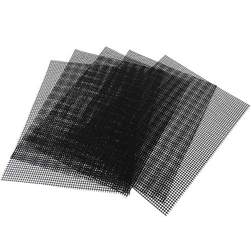 5 PC 40X33CM Reusable Barbecue Grill Mesh Mat Non-stick Kitchen Cooking Smoker BBQ Mat Grill Pad Liner BBQ Accessories: 5 PC / 40x33cm
