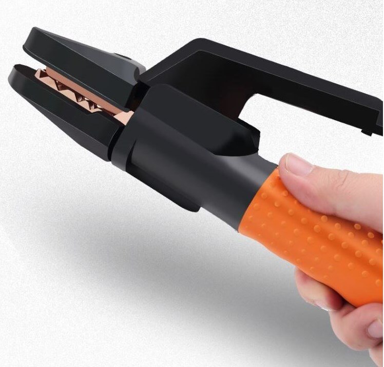 500A electric welding tongs pure copper integrated welding handle electric welding clamp ground wire welding machine accessories