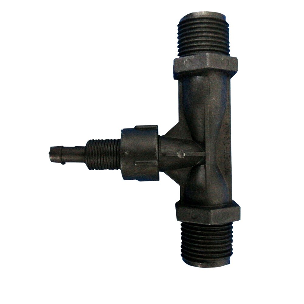 PVDF 1/2" venturi injector connector mixer injector venturi para ozono black ozone proof KH-A25100 DGOzone