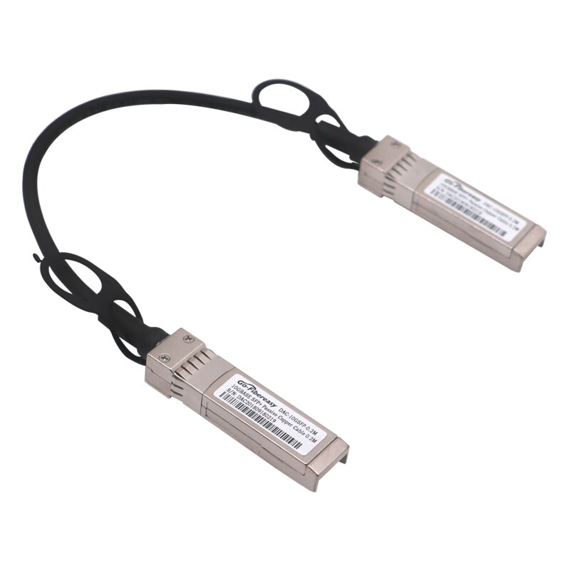 SFP DAC Cable 20cm,3m,10m 10Gb SFP+ Passive Twinax DAC Cable Compatible Cisco,Ubiquiti,Mikrotik,Netgear,HW Fiber Optic Equipment