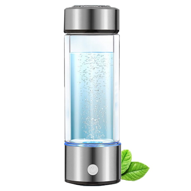 600 Ml Draagbare Waterstof Generator Water Filter Ionisator Pure H2 Pem Rich Waterstof Alkaline Fles Elektrolyse Drinken Waterstof