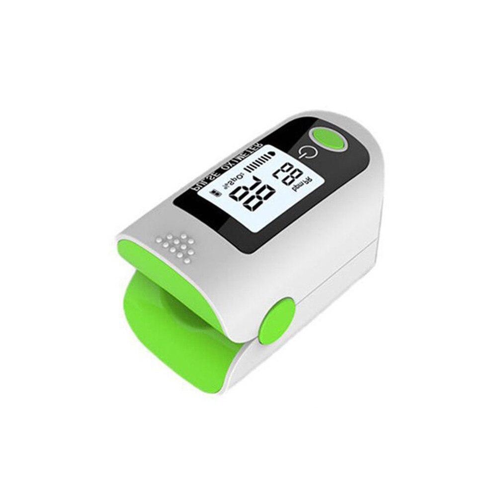 Accurate Finger Oximeter SpO2 Blood Oxygen Measuring Tool Pulse Heart Rate Finger Clip Oximeter Decive Home Health Monitor: green Oximeter