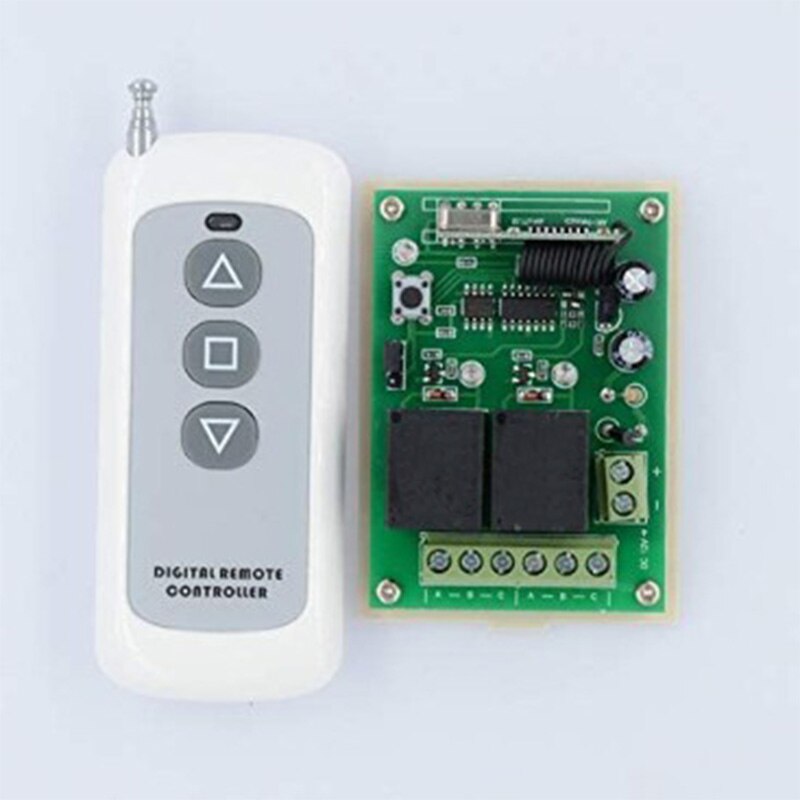 DC12V Motor Control Radio Afstandsbediening Dc Motor Remote Switch Controller Draadloze Afstandsbediening Schakelaar Voor Motor Vooruit Stop