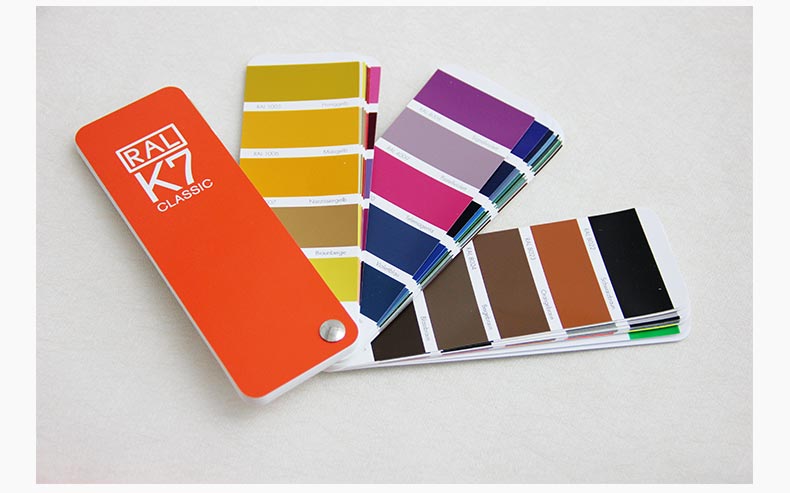 , Germany RAL K7 international standard color card raul - paint coatings color card