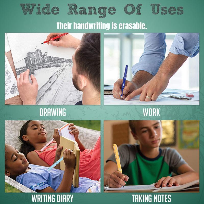 Technology No Ink Pen Unlimited Writing Pencils No Cutting Students Magic Pencils For Writing Art Sketch Painting Tools