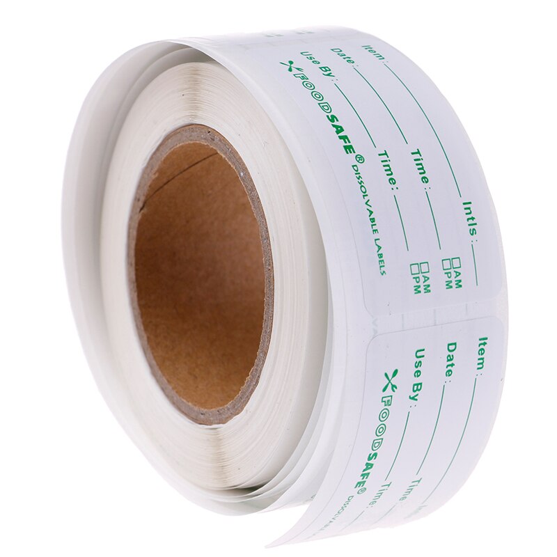 250pcs/set Self-Adhesive Sticker Removable Food Labels Stickers Freezer Sticker