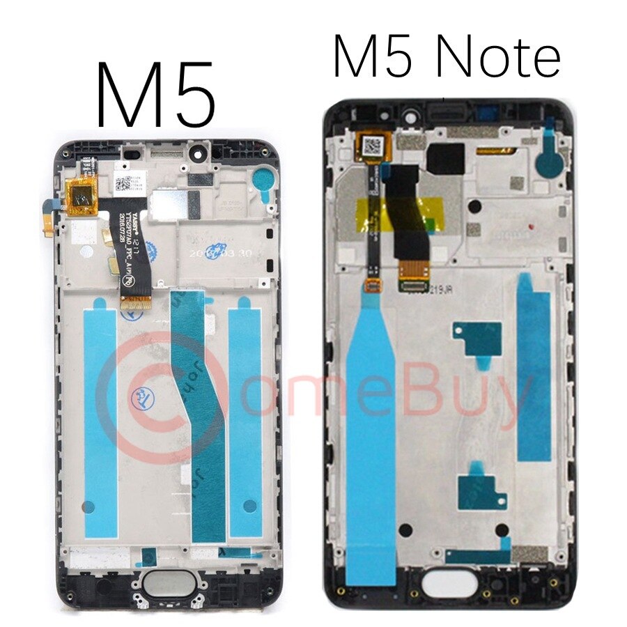 for Meizu M5 Note LCD Display Touch Screen M621H M621Q M621M For Meizu M5 LCD M611D M611Y M611A M611H M5S Display With Frame