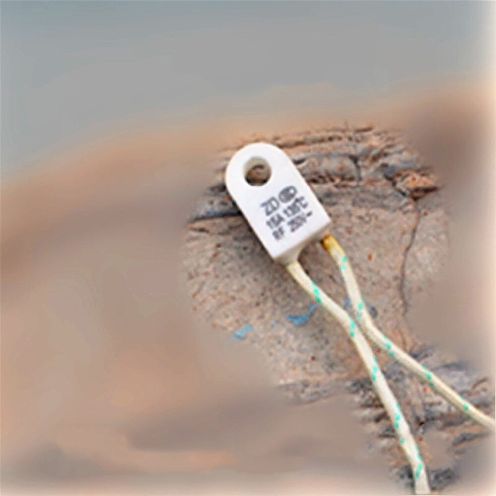 15A 250V Thermal Fuse for Electric Oil Heaters Over Temperature Protector 150 Degrees Celsius Thermal Cutoffs Repair Parts