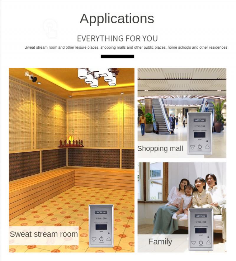 Intelligente Temperatuurregelaar Vloerverwarming Pad Temperatuurregelaar Elektrische Matras Temperatuur Regulerende Schakelaar