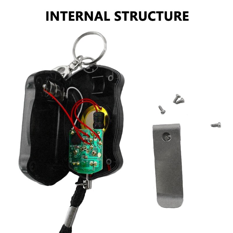 125Db Protect Alert Personal Defense Siren Anti-Attack Security for Children Girl Older Women Carrying Loud Panic Alarm