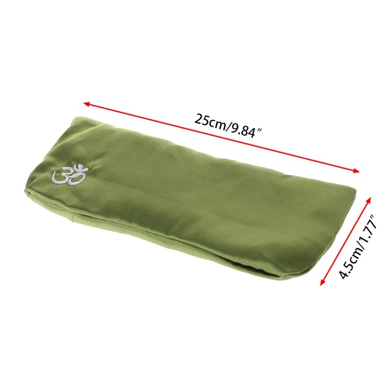 1pc yoga eye pillows silk cassia seed lavender massage relaxation mask aromatherapy