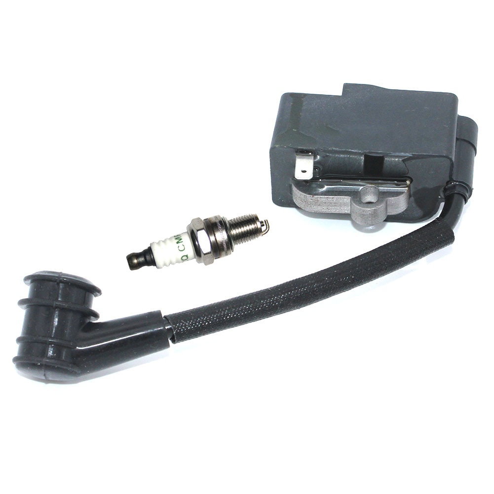 Ignition Coil Module Spark Plug CMR6H For Stihl FS40 FS40C FS50 FS56 HT56C FS56R KM56C KM56RC Brushcutter Parts Oem#41444001316