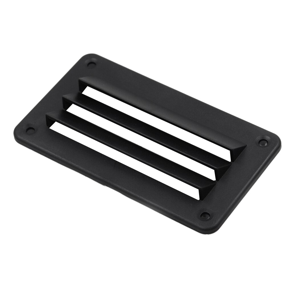 Jalousi luftspjæld sort jalousi ventilationsventilator gitter dæksel