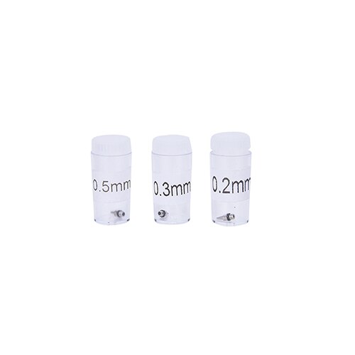 13cm 0.2/0.3/0.5mm airbrush maskin del nyttig maling airbrush kropp børstearbeid tilbehør deler spray nål munnstykke
