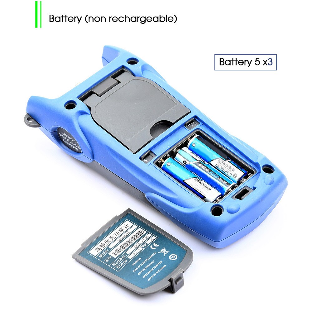 Handheld Fiber Optical Power Meter -70 to +3dBm Fault Locator SC/FC Connector Network Cable Tester Fiber Optic Tools