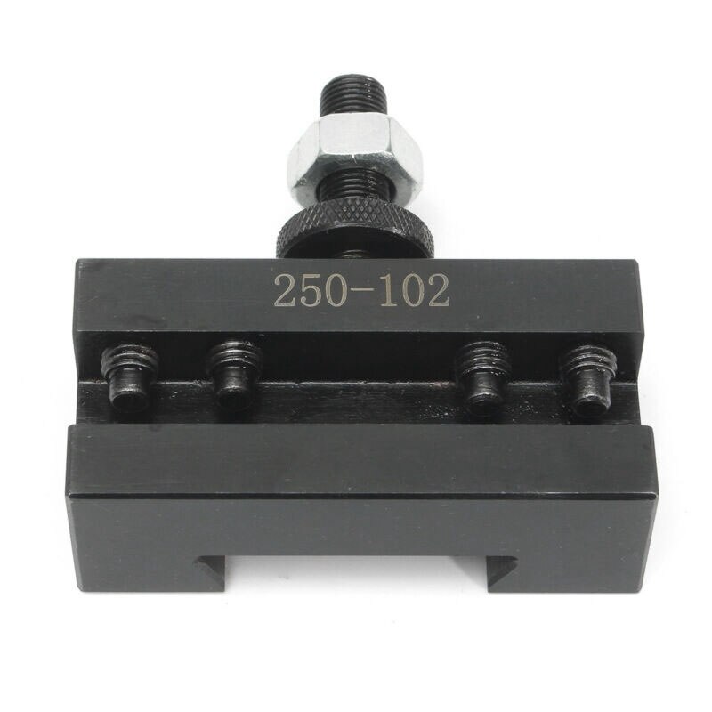 6-12 Inch 2 AXA Boring Turning Quick Change Tool Post Facing Holder 250-102 for CNC Lathe Tool Kit