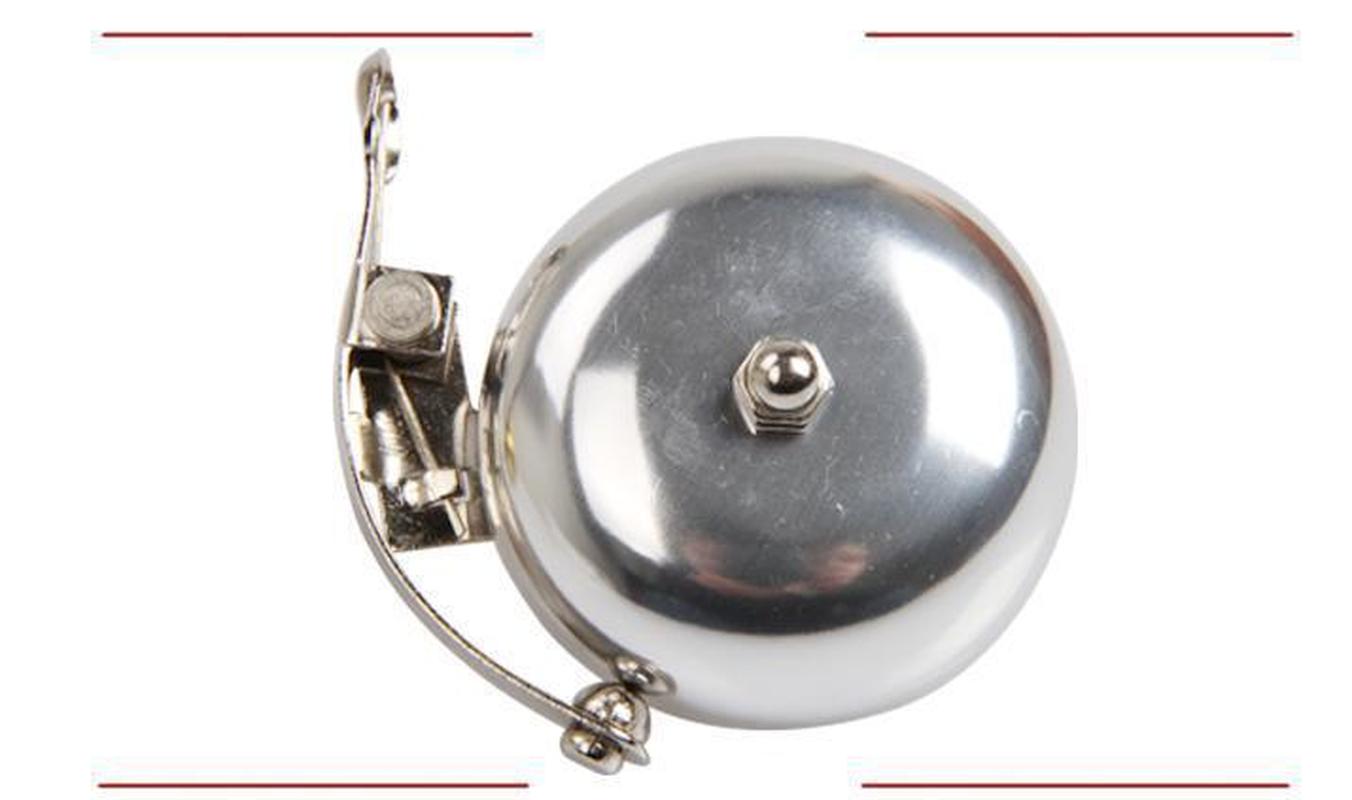 Bicycle Metal Bell Ring Loud Sound One Touch Classic Handlebar Cycling Bicycle Bell Ring Horn Alarm Accessory Cycle Push Bike