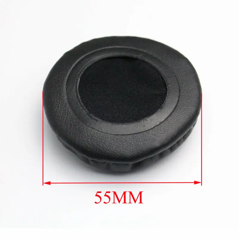 Ersatz-Ohrpolster, Ohrenschützer, ultraweiches Schwammkissen für 50 55 60 65 70 75 80 85 90 95 100 105 mm Kopfhörer, Headset-Ohrpolster: Braun