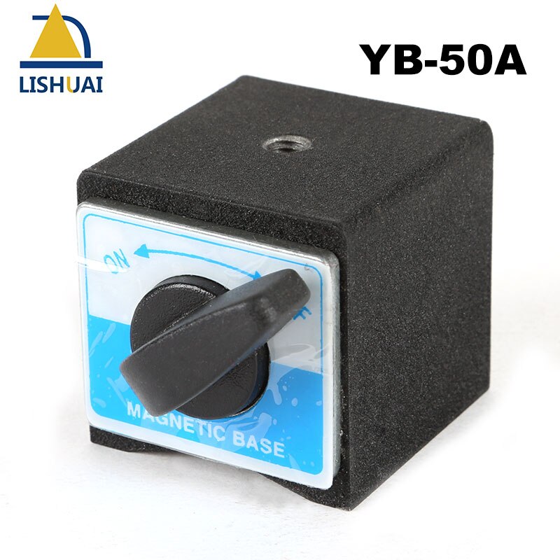 Lishuai til / fra magnetisk baseholder omskiftelig neodymmagnetindikator klemme 30kg/50kg/80kg/100kg: Yb -50a