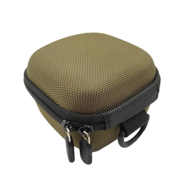 Portable Small Carrying EVA Hard Case Storage Bag with Carabiner for Beats Headphone Cover: green