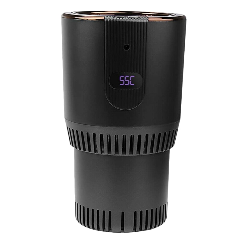 2-In-1 Smart Auto Cup Warmer en Koeler 12V3A Elektrische Koffie Warmer Drank Koeling & Verwarming Mok met Temperatuur Display voor