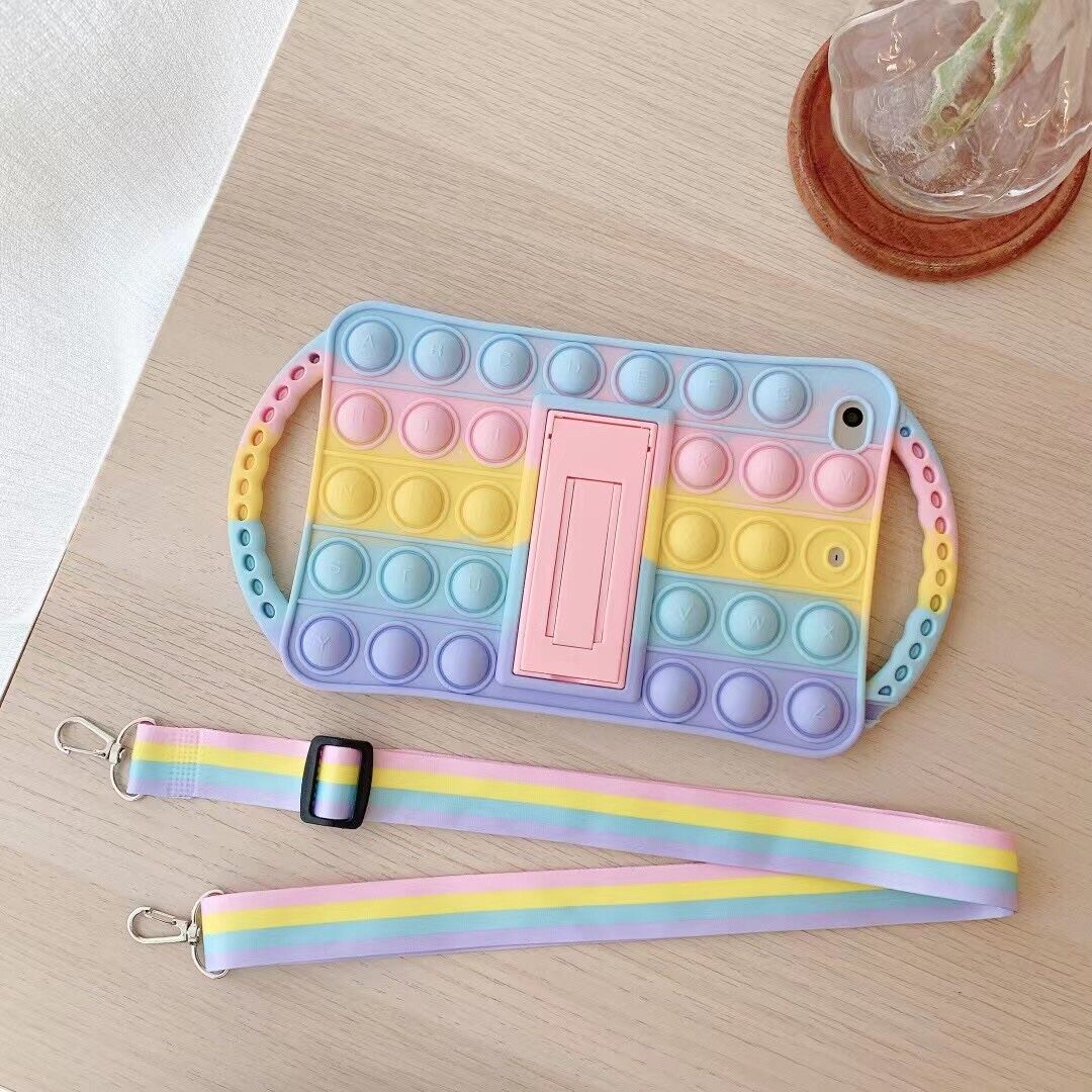 Funda de silicona con soporte para niños, para Samsung Galaxy Tab 4 10,1, T530, T531, T535, Samsung Galaxy Advanced 2, T583, SM-T583 )