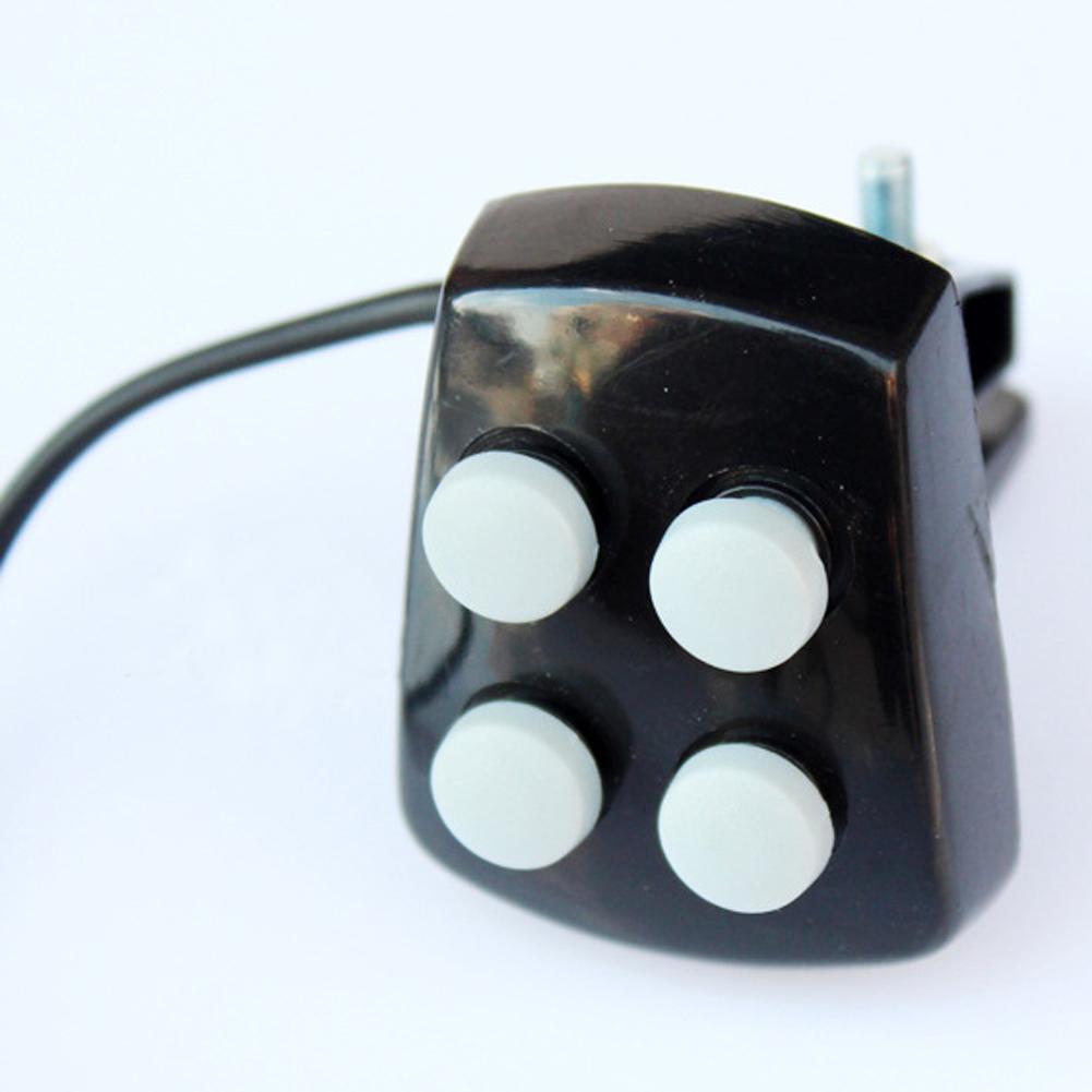 6 LED Vélo Police Lumière Avant Sirène D'avertissement Vélo Électrique Klaxon