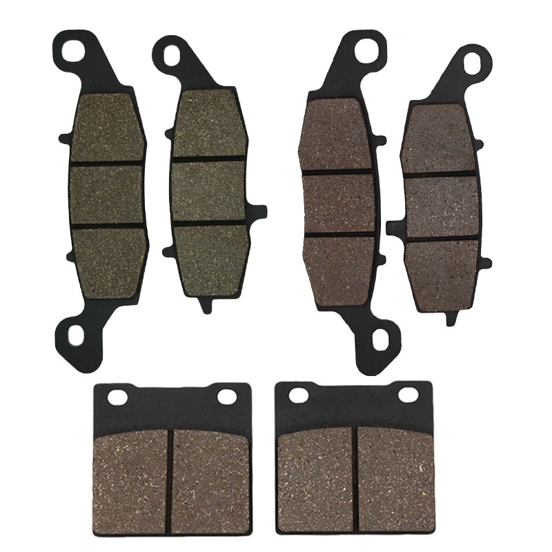 Piezas de la motocicleta de las pastillas de freno delanteras y traseras para SUZUKI GSX 750F GSX750F Katana 750, 1998, 1999, 2000, 2001, 2002, 2003, 2004, 2005, 2006