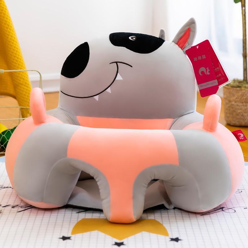 Housse de canapé en coton avec fermeture éclair, pour siège de bébé, motif dessin animé, lavable uniquement: Gou
