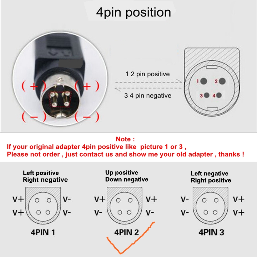 24V 2A 4Pin AC DC Adapter Charger For Canon Scanner DR-F120 DRF120 DR-M140/M160/M1060 MG1-4892 MG1-4892/5039/4558S Power Supply