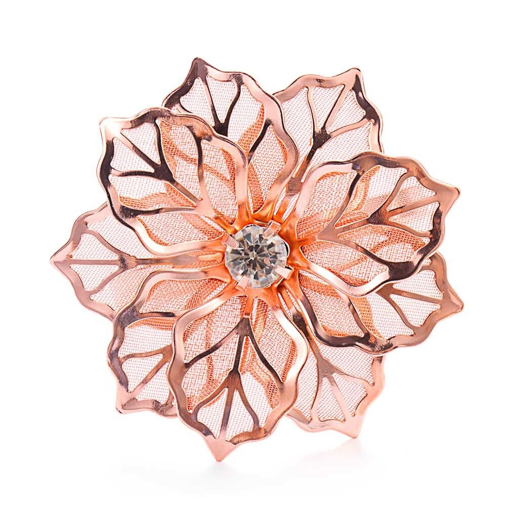 Restaurant Kitchen Gadgets Party Supplies Christmas Ornament Napkin Buckle Napkin Rings Table Decoration Towel Holder: rose gold-1PC