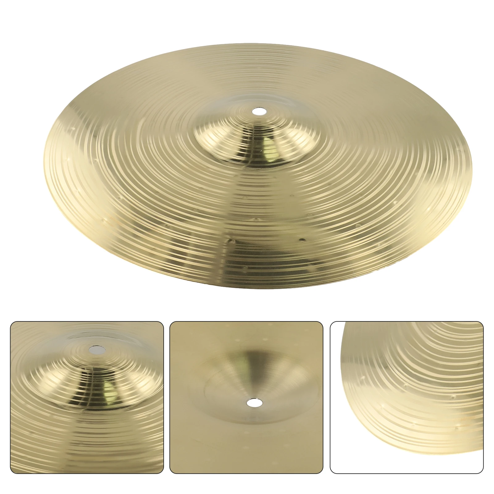 14 16-inch Drum Messing Bekkens Percussie Splash Crash Hi-Hat Jazz Drum Cimbaal Muziekinstrument Onderdelen Drumstel Cimbaal