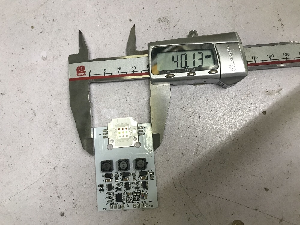 9W High Power WS2811 Gecontroleerde Led Pixel Module; DC12-24V Ingang; Grootte; 55 Mm * 40 Mm