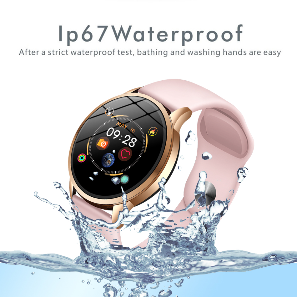 Luik Fit Bit Smart Armband Mannen Sport Smart Horloge IP67 Waterdichte Fitness Tracker Hartslagmeter Stappenteller Polsband Vrouwen