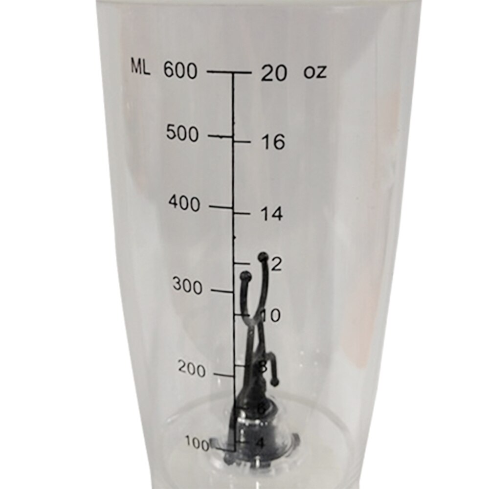 1 Pc shaker per proteine bottiglia vortice frullatore miscelatore tornado shaker tazza 600ml agitatore a batteria portatile automatico