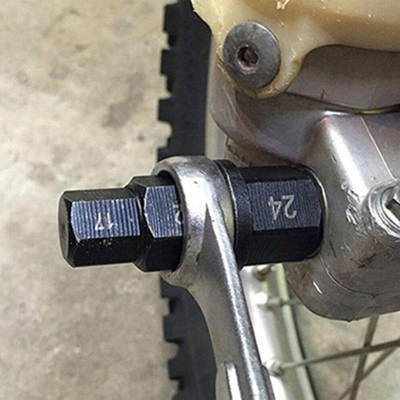 Motorcycle maintenance tool front wheel spindle universal wrench tool hexagon disassembly socket special D6D8
