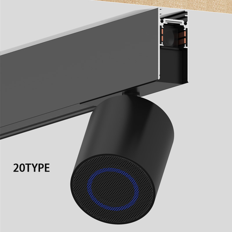 Trilha de luz magnética 6mm ultra fina montagem em superfície iluminação teto preto branco fino moderno flexível casa ímã trilho 1m 2m