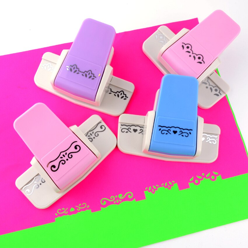 flower embossing pressing puncher, hand-made paper material craft punching tools, paper edge cutting DIY tools office stationery