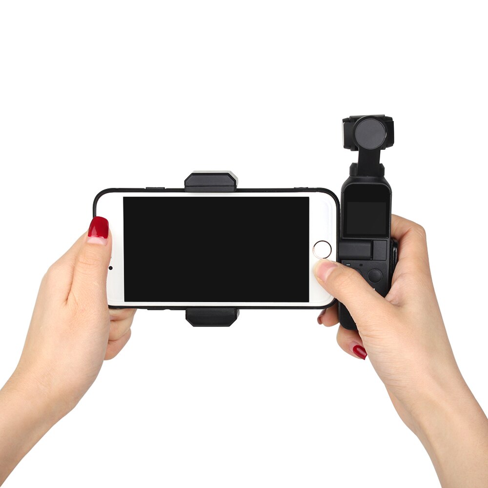 Phone Fixed Holder Mount Stand Extending Rod Tripod Mount Stand Phone Holder for DJI Osmo Pocket Handheld Gimbal Camera